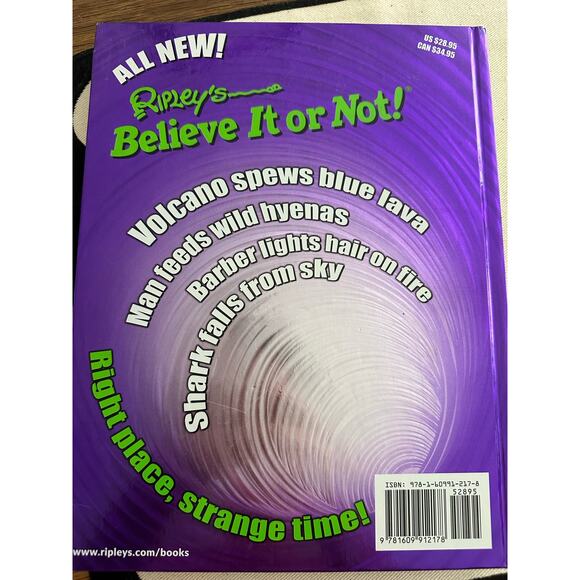 Ripley’s Believe It or Not A Century of Strange hardback book. - Picture 2 of 2